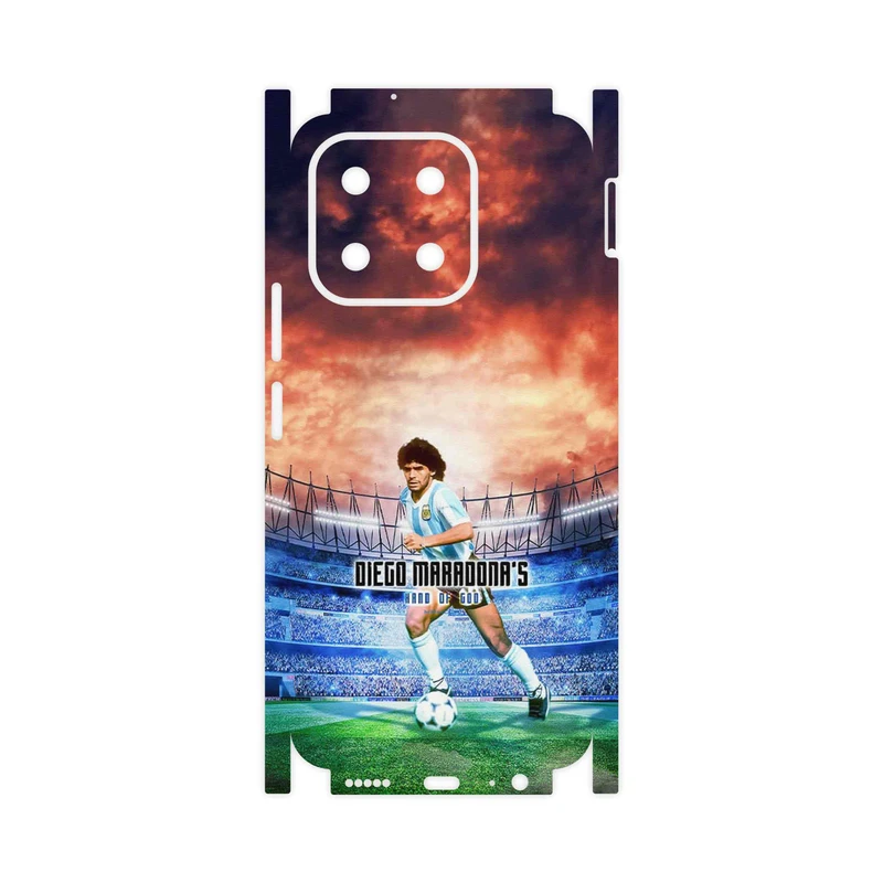 برچسب پوششی ماهوت مدل Diego Maradona-FullSkin مناسب برای گوشی موبایل آنر X6b