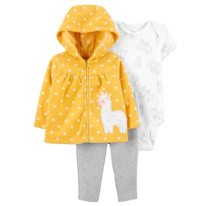 ست 3 تکه لباس نوزادی کارترز کد 11