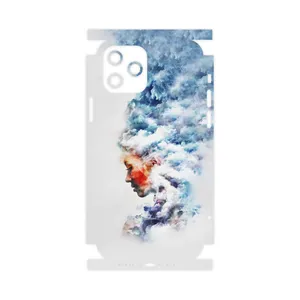 MAHOOT Women and the Cloud Digital Art-FullSkin Cover Sticker for Apple iPhone 12 Pro
