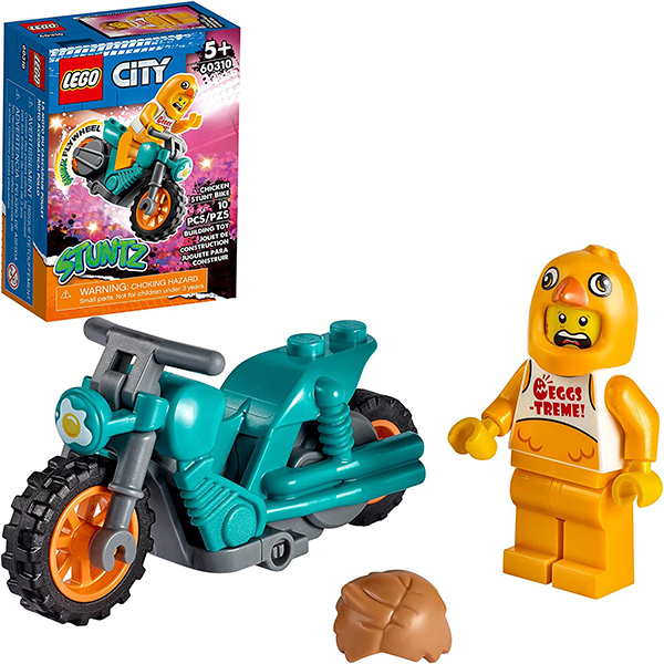 لگو سری City Chicken Stunt Bike 60310  کد 02