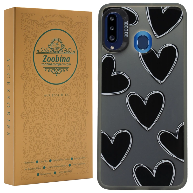 کاور زوبینا مدل Zamor مناسب برای گوشی موبایل سامسونگ Galaxy A20S