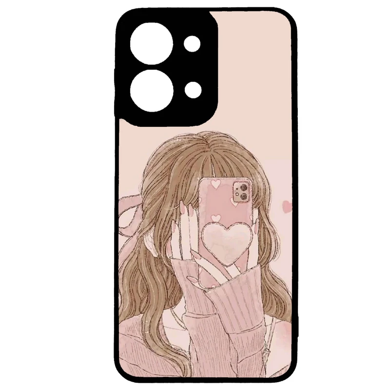 کاور قاب گارد گوشی طرح دخترانه کد 20 - tpu مناسب برای گوشی موبایل شیائومی Redmi 15C 4G / Poco C85 4G