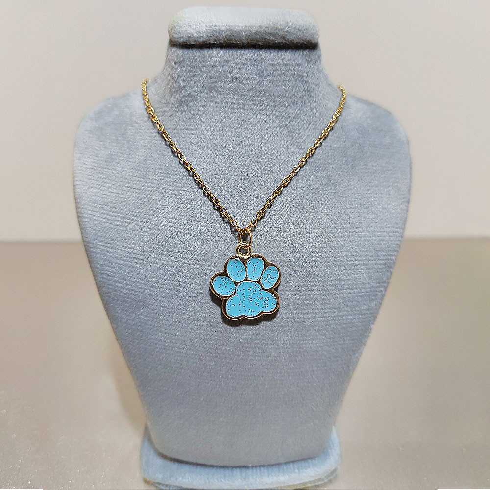 گردنبند دخترانه مدل پنجه سگ کد PS013 گردنبند دخترانه مدل پنجه سگ کد PS013