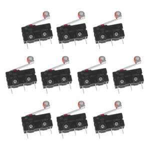 میکرو سوئیچ اهرم دار مدل 5A-250V-KW11.3Z بسته 10 عددی