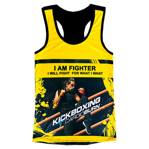 تاپ ورزشی مردانه مدل kickboxing کد 260