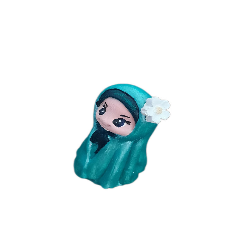 مجسمه مدل دختر کد 0000g بسته ۴ عددی