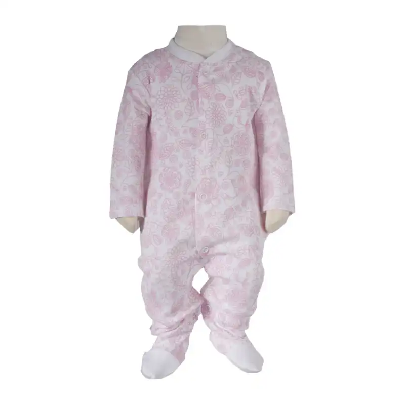 ست 3 تکه لباس  نوزادی آدمک مدل پرنیان کد 320004 رنگ صورتی