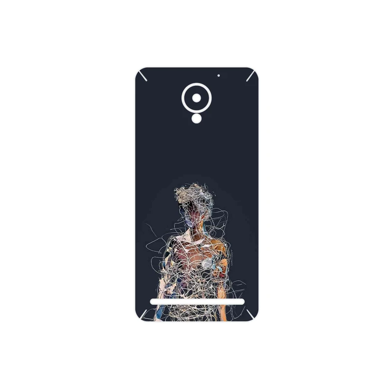 برچسب پوششی ماهوت مدل Strings Digital Art 1 مناسب برای گوشی موبایل لنوو Vibe C2
