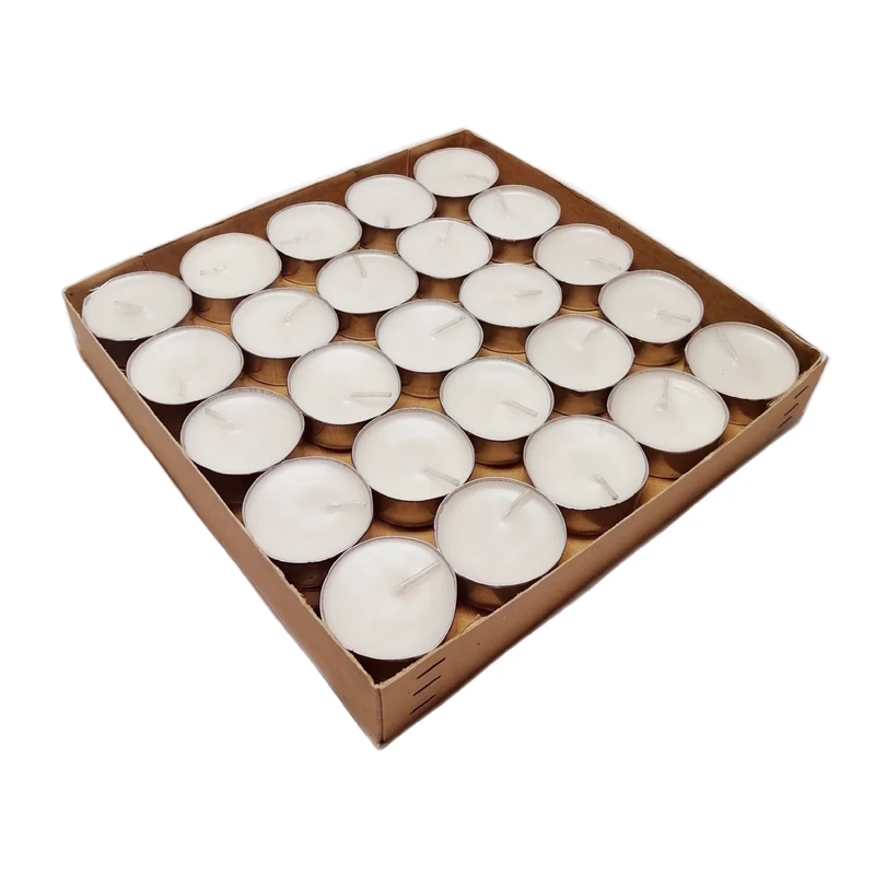 شمع وارمر مدل Tealight 1 color مجموعه 50 عددی