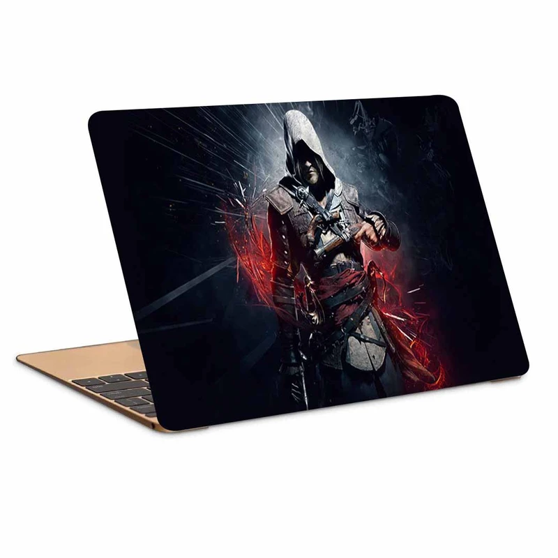 استیکر لپ تاپ طرح gaming wallpaper کد p-1143 مناسب برای لپ تاپ 15.6 اینچ