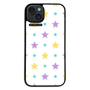 AKAM AMC-WA15PLUS-PASTEL PATTERN9 Cover For Apple iPhone 15 Plus