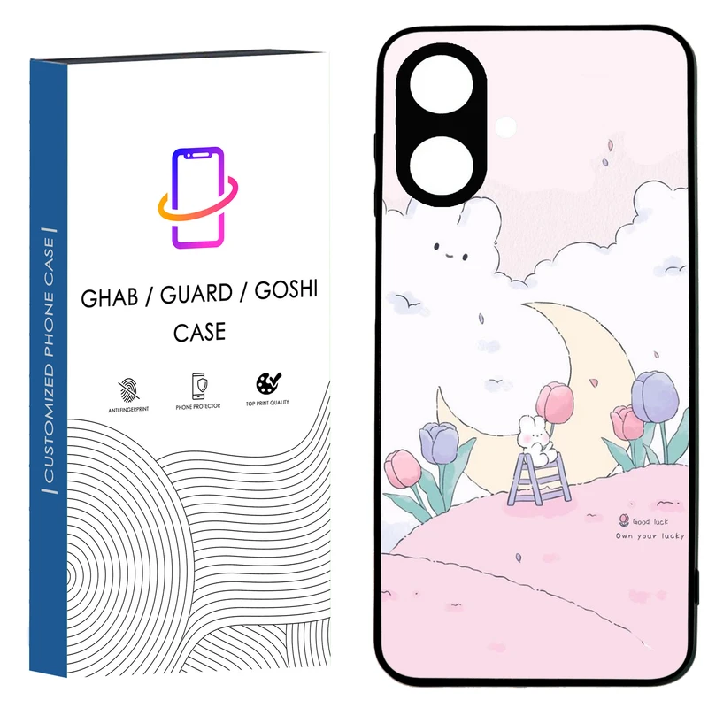 کاور قاب گارد گوشی طرح دخترانه کد 83 - TPU مناسب برای گوشی موبایل سامسونگ Galaxy A06