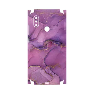 MAHOOT Purple Marble-FullSkin Cover Sticker for Xiaomi Mi 8