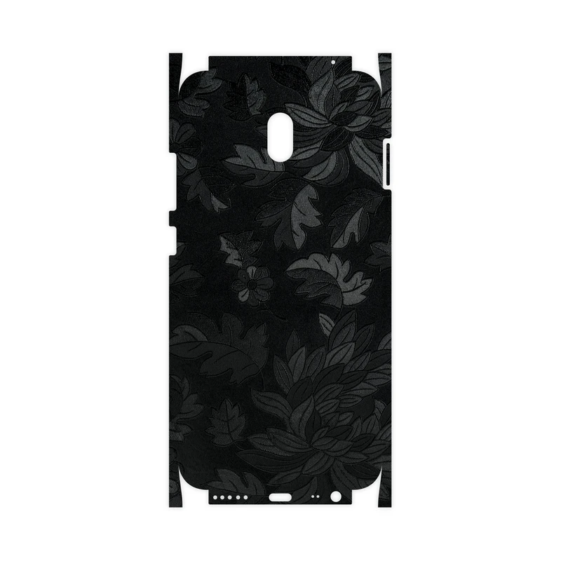 برچسب پوششی ماهوت مدل Black-Wildflower-FullSkin مناسب برای گوشی موبایل شیائومی Redmi 8A