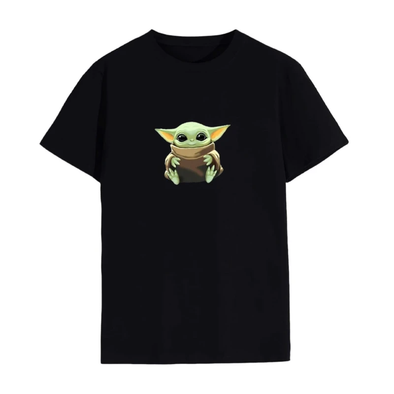 تی شرت لانگ زنانه مدل بیبی یودا کد 15