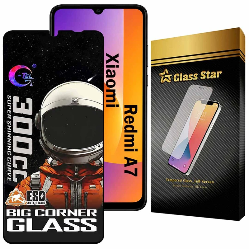 محافظ صفحه نمایش گلس استار مدل BIGCG مناسب برای گوشی موبایل شیائومی Redmi A7