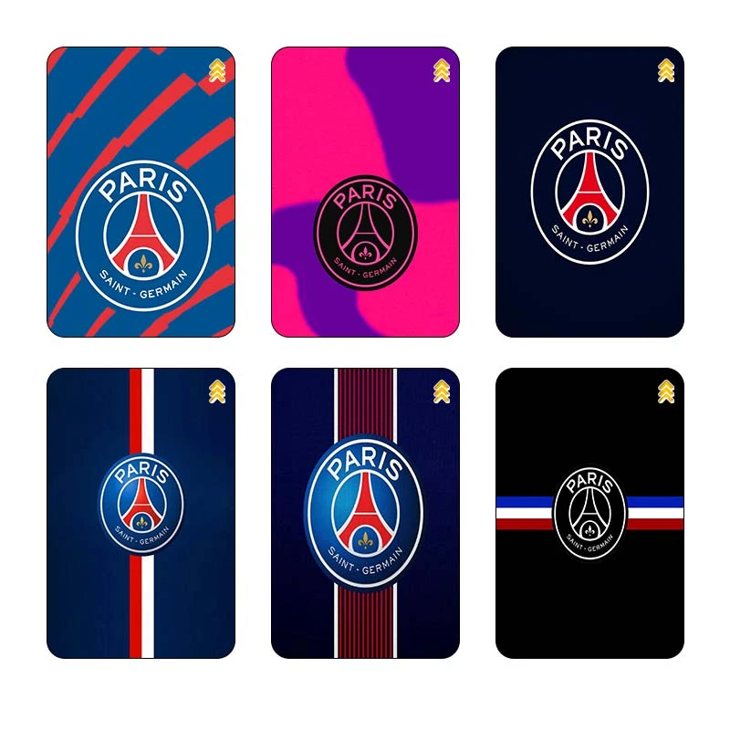 استيکر کارت کارنيکا طرح پاری‌سن‌ژرمن کد 11983 مجموعه 6 عددی