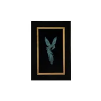 تابلو فیروزه کوبی مسی مدل سیمرغ