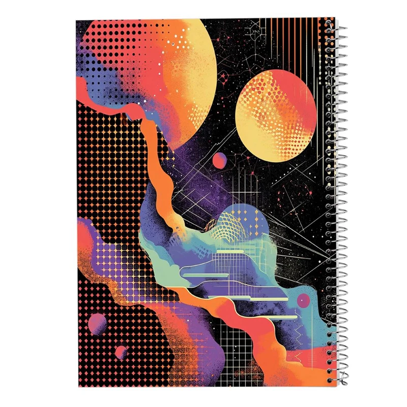 دفتر لیست خرید 50 برگ مدوپد مدل اشکال فانتزی کد DF16350