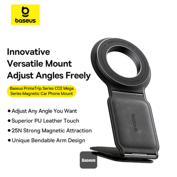 پایه نگهدارنده گوشی موبایل بیسوس مدل C02 Mega Magnetic