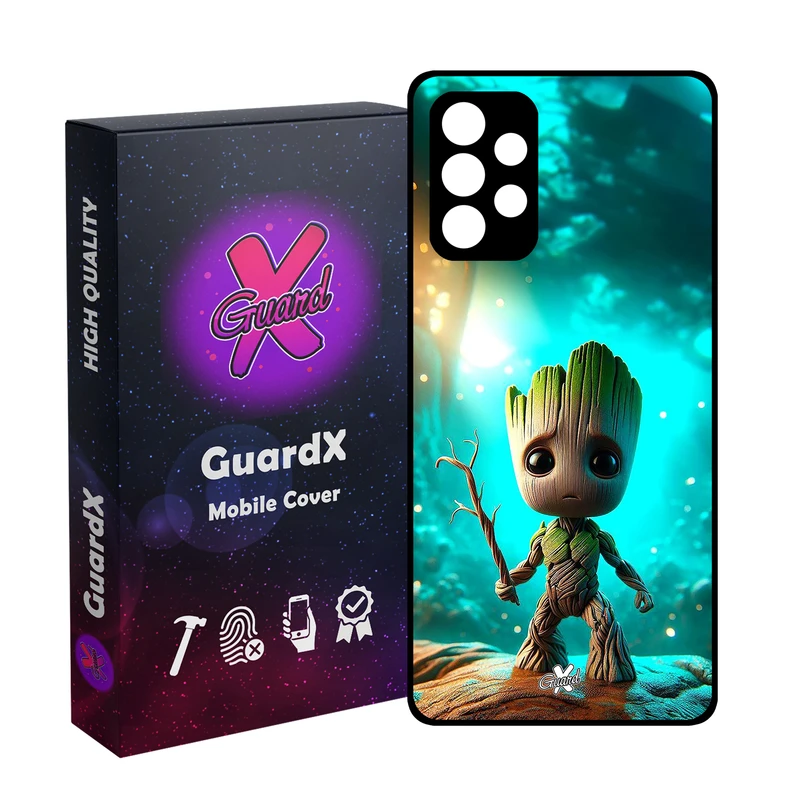 کاور گارد ایکس طرح گروت مدل Glass10698 مناسب برای گوشی موبایل سامسونگ Galaxy A33 5G