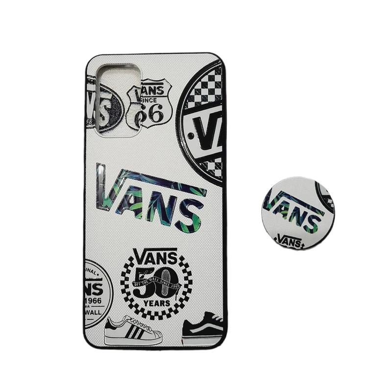 کاور طرح آبرنگی مدل a03s مناسب برای گوشی موبایل سامسونگ Galaxy A03S / A02S / M02S به همراه پاپ سوکت