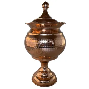 شکلات خوری مسی مدل لبه دالبر کد 24342