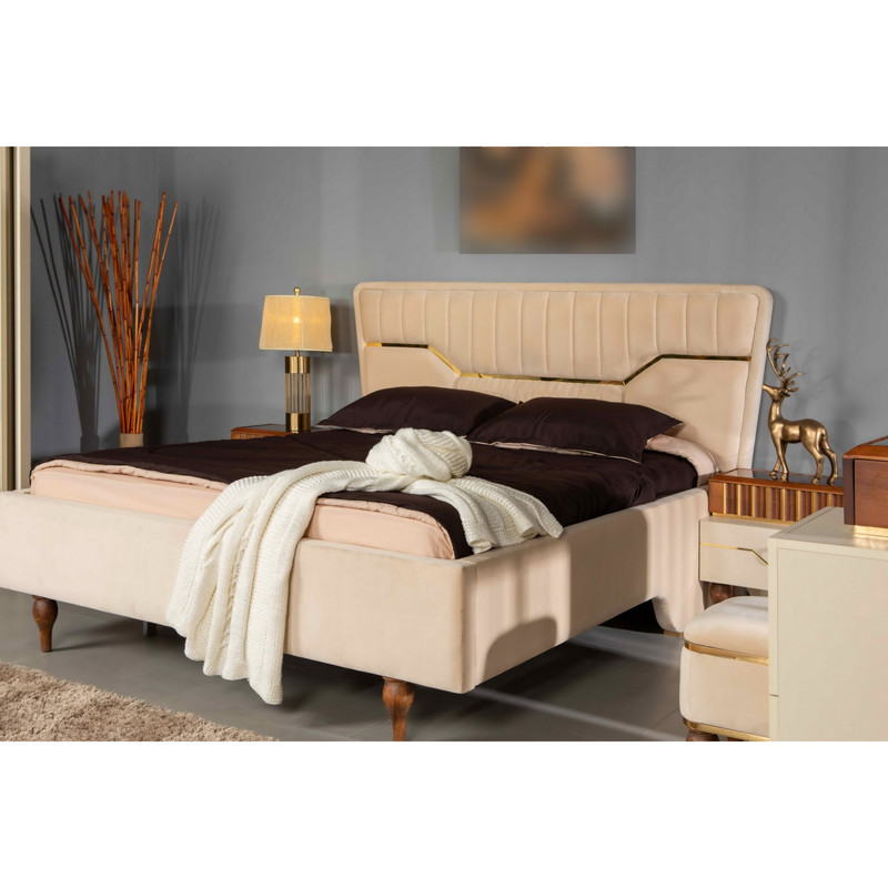 تخت خواب دو نفره مدل 202 سایز 160x200 سانتیمتر