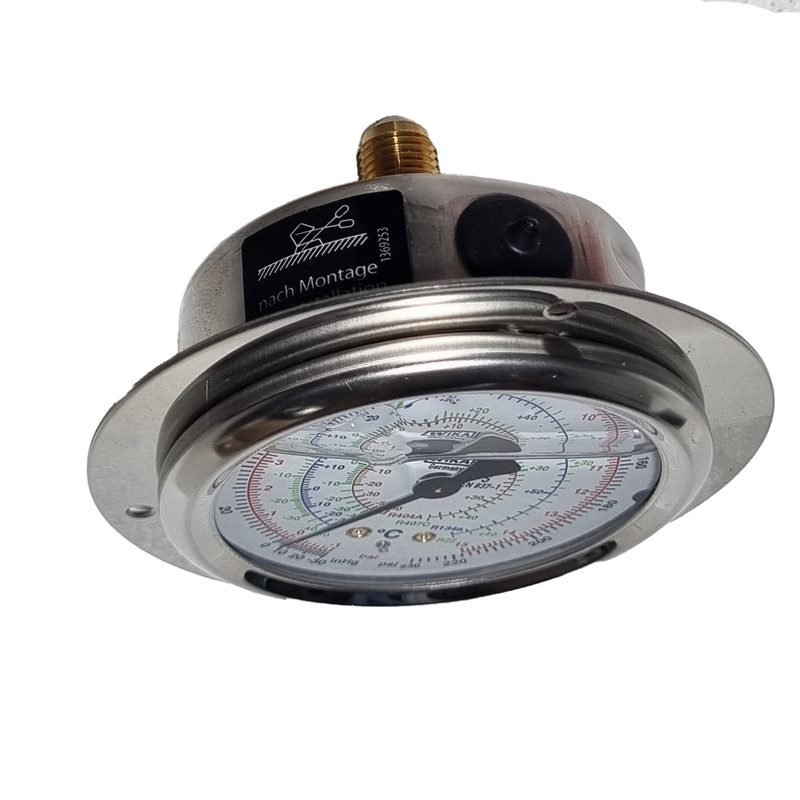 گیج فشار پایین کولینگ مدل High-18Bar-6Cm 250PSI