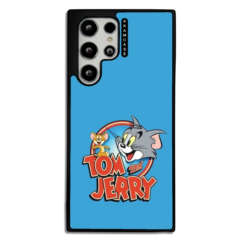 کاور آکام مدل AMC-WSGS22U-TOM & JERRY7 مناسب برای گوشی موبایل سامسونگ Galaxy S22 Ultra