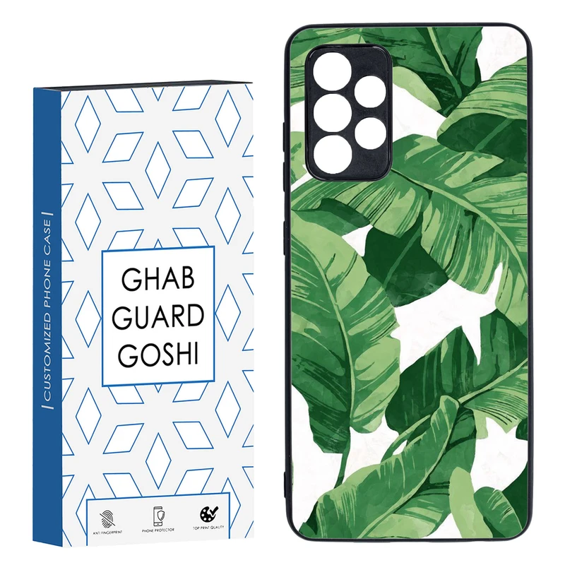 کاور قاب گارد گوشی طرح برگ کد TPU-075 مناسب برای گوشی موبایل سامسونگ Galaxy A52