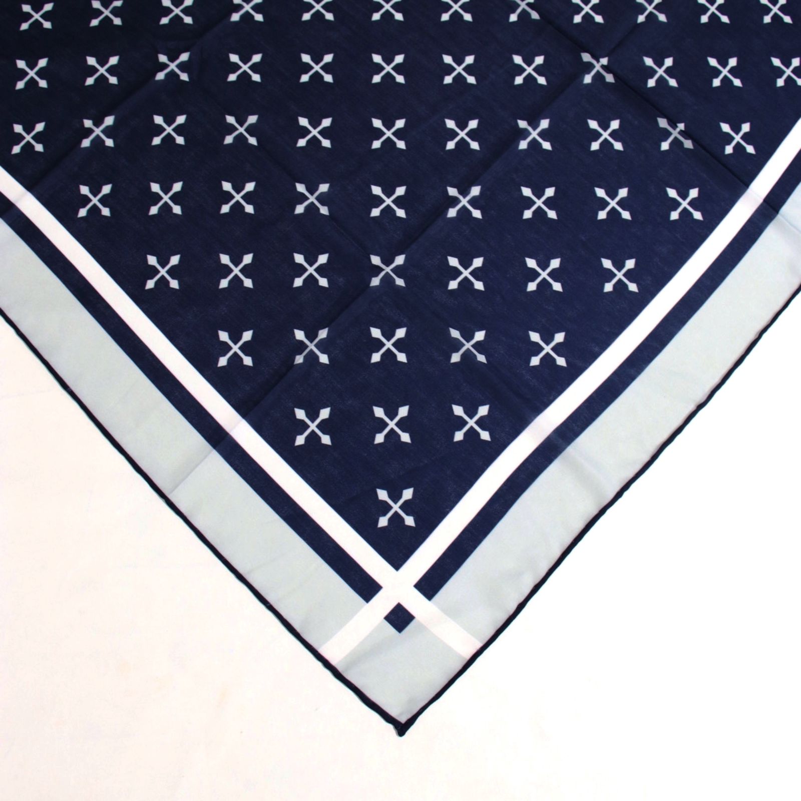 روسری زنانه مدل نخی خنک تابستانه محبوب با پترن ستاره کد ana-7096 -  - 12