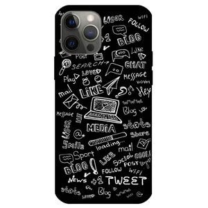 Megafone Social Media 1898 Cover For Apple iPhone 12 Pro