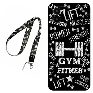 Megafone Gym 0010 Cover For Xiaomi Redmi A1 Mobile Neckband
