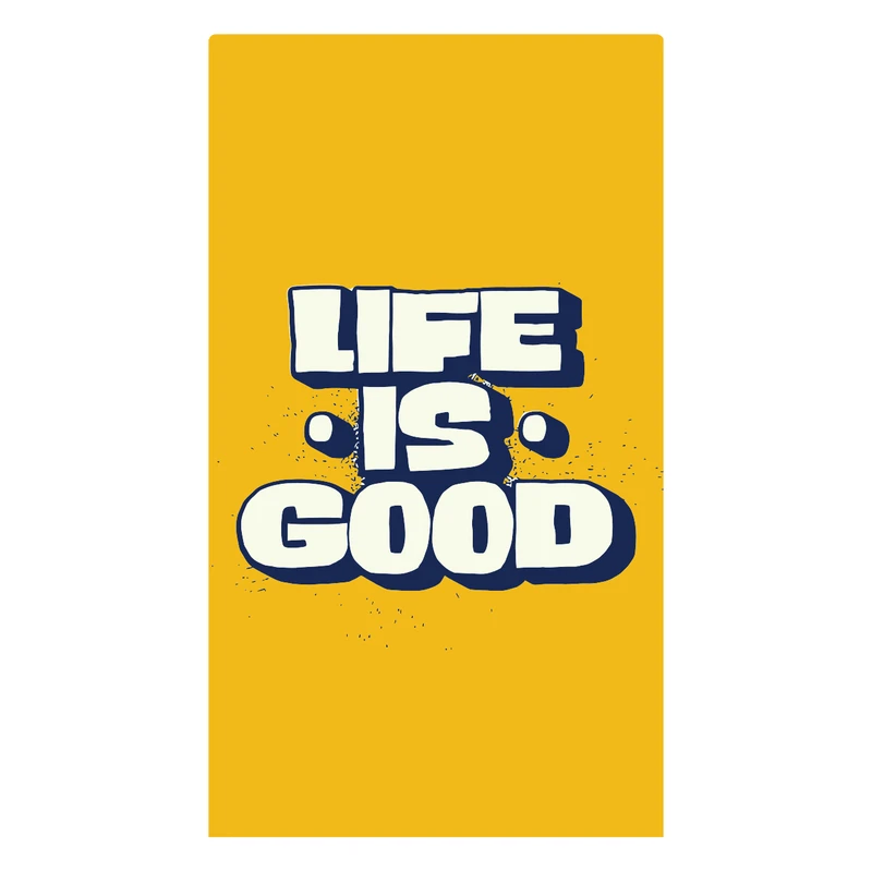 برچسب لپ تاپ پویا مارکت طرح زندگی زیباست کد 3632