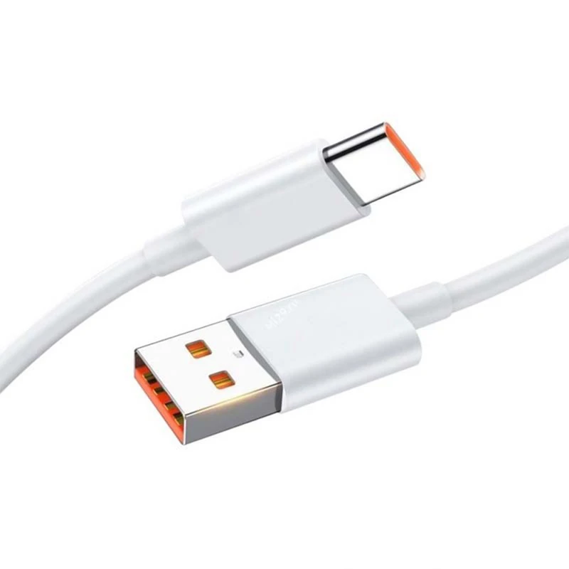 کابل تبدیل USB به USB-C ساساتیری مدل SUPER FAST 6A S08T طول 1 متر