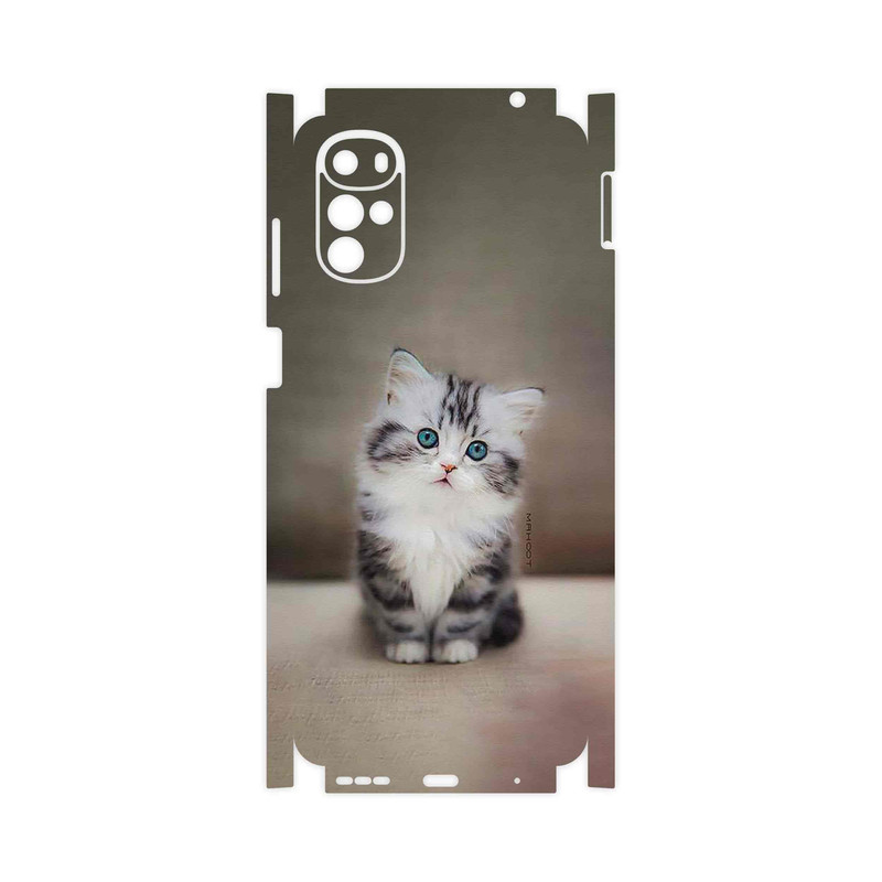 برچسب پوششی ماهوت مدل Cat_2-FullSkin مناسب برای گوشی موبایل موتورولا Moto G22