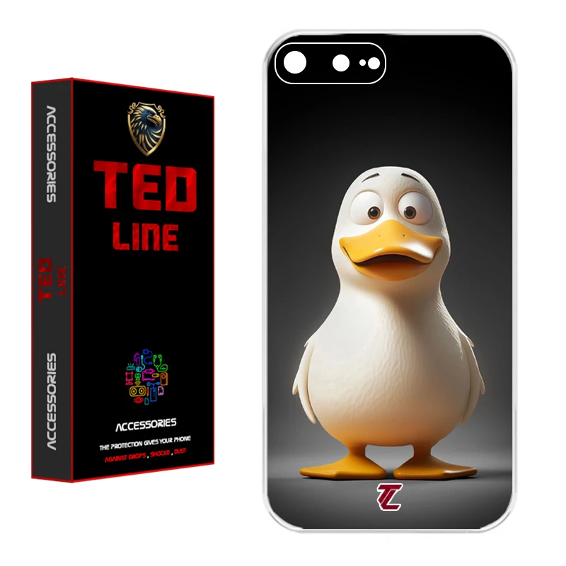 کاور تد لاین طرح اردک کد 1124 مناسب برای گوشی موبایل اپل Iphone 7 Plus / 8 Plus