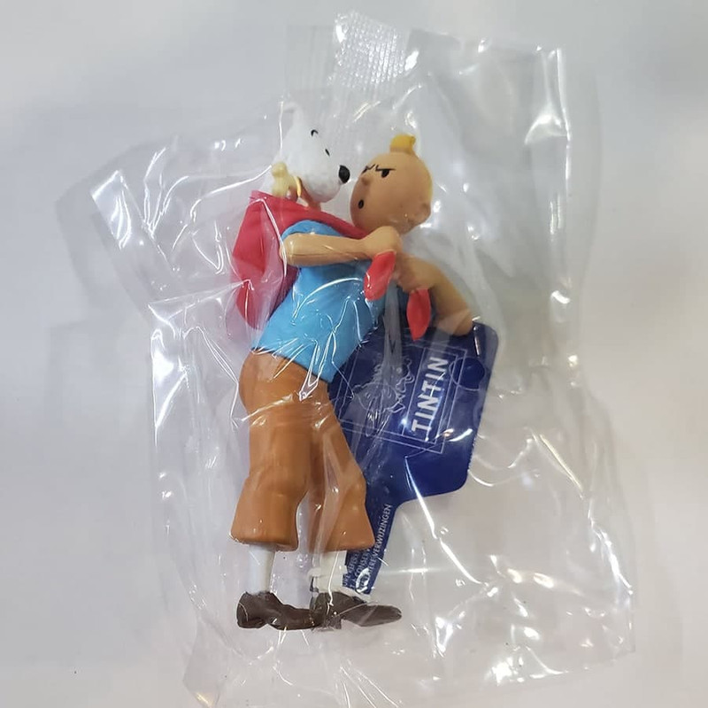 فیگور تین تین مدل Tintin fetches Snowy