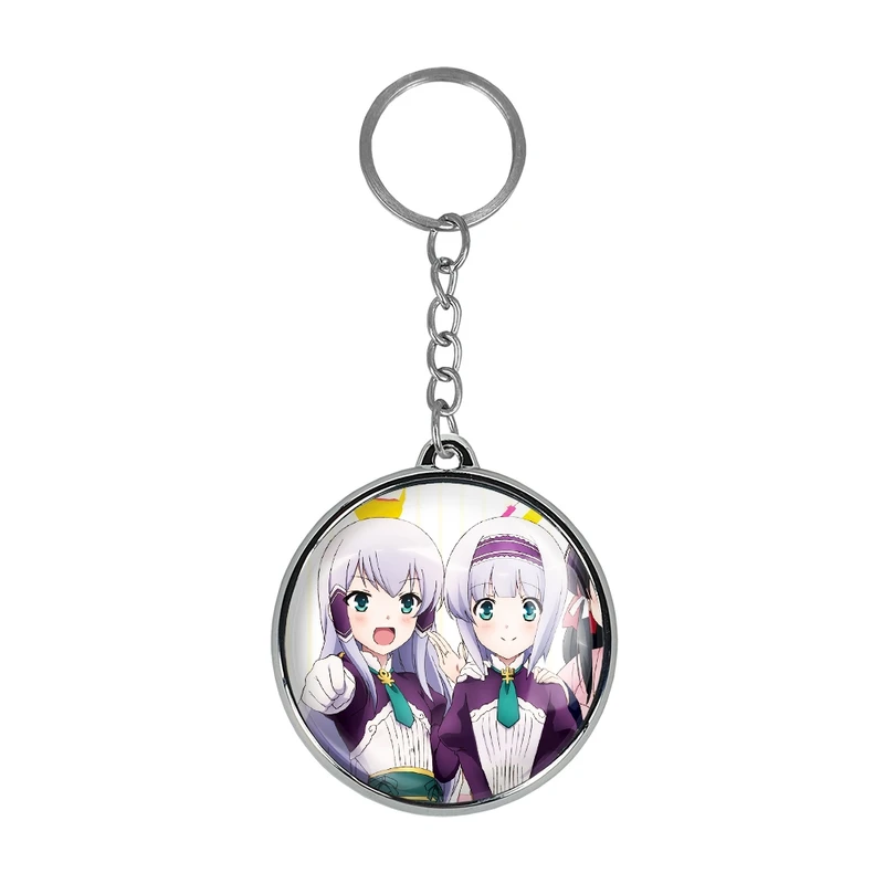 جاکلیدی خندالو طرح انیمه در دنیایی دیگر با تلفن هوشمندم مدل دوطرفه کد 2715027151