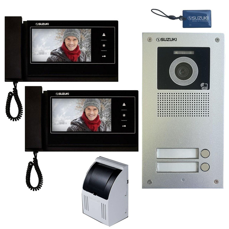 درب بازکن تصویری سوزوکی مدل 727BM-2v-c مجموعه 3 عددی