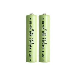 باتری نیکل متال هیدرید کیان سل مدل AAA کد 01 ظرفیت 1100 میلی آمپر ساعت بسته 2 عددی