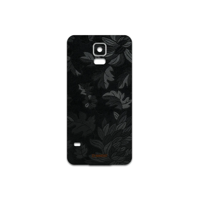 برچسب پوششی ماهوت مدل Black-Wildflower مناسب برای گوشی موبایل سامسونگ Galaxy S5