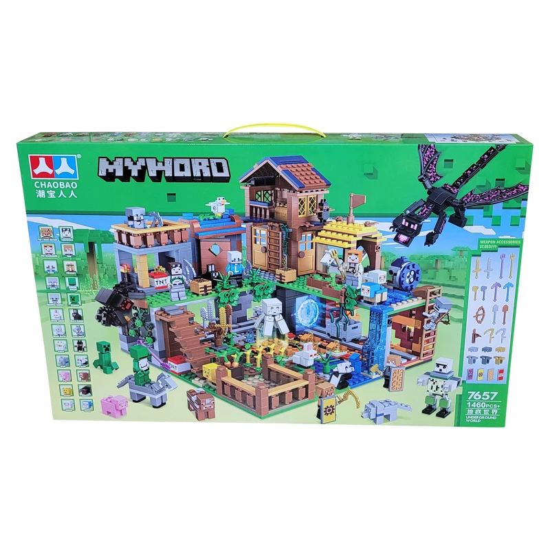 ساختنی مدل ماینکرافت کد 7657