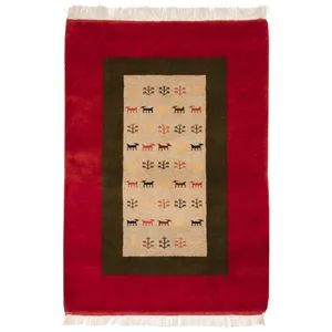 گبه دستباف ذرع و نیم سی پرشیا کد 171881