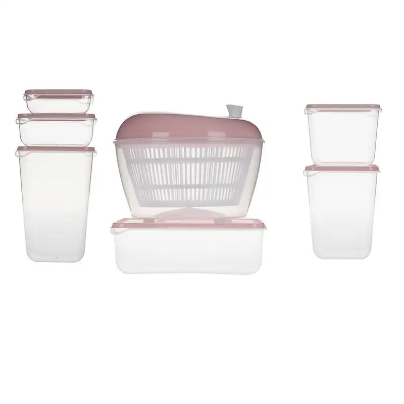 ست ظروف نگهدارنده و سبزی خشک کن همارا مدل G-SP-02