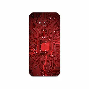 MAHOOT Red Printed Circuit Board Cover Sticker for ASUS Zenfone 4 Selfie Pro