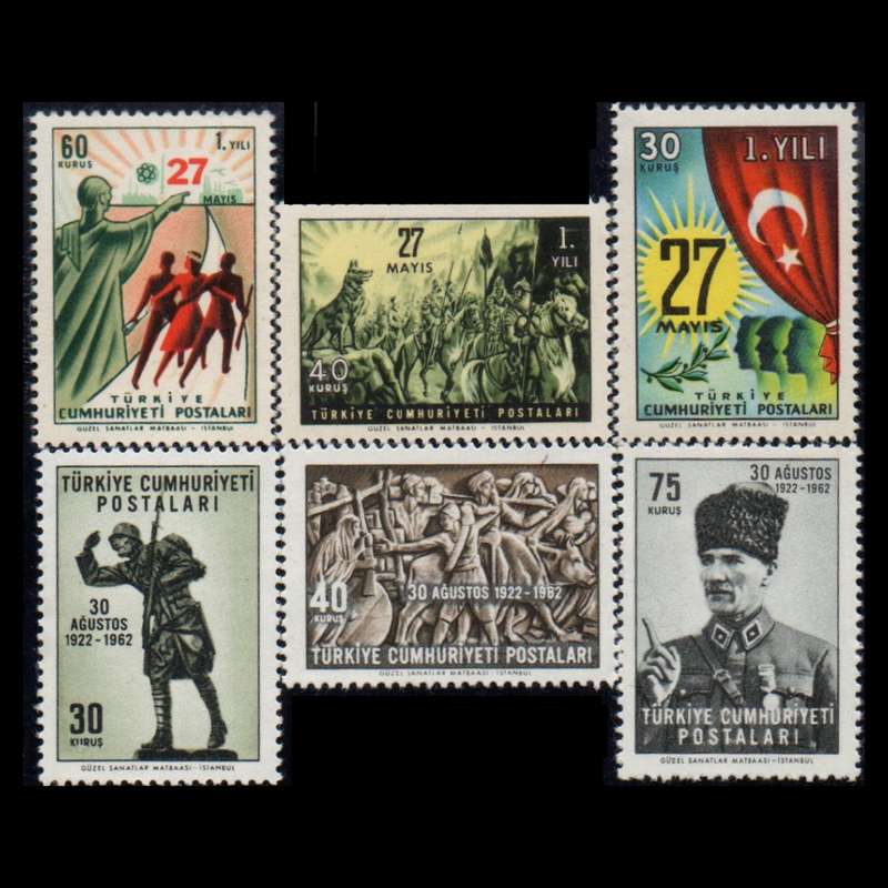 تمبر یادگاری مدل خارجی مجموعه 6 عددی