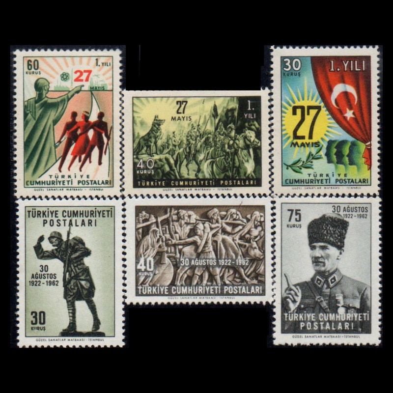 تمبر یادگاری مدل خارجی مجموعه 6 عددی