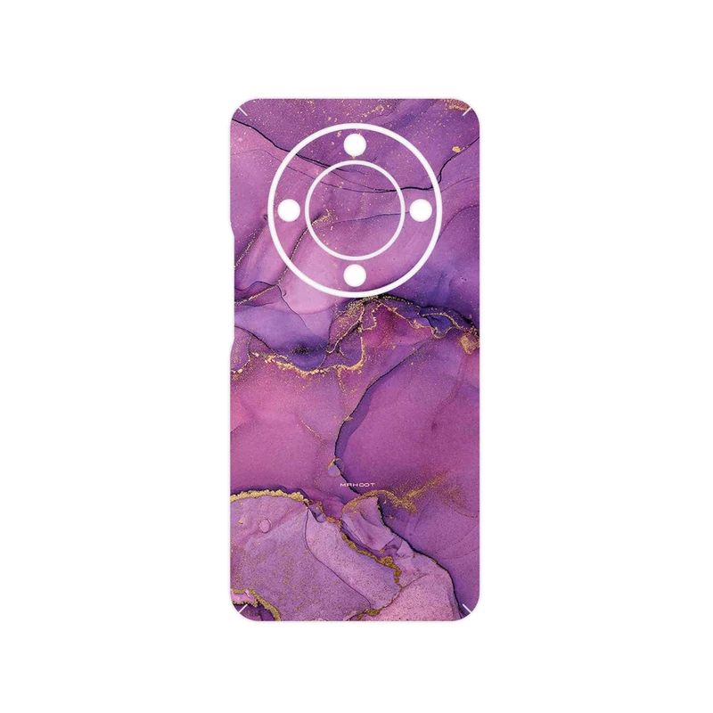 برچسب پوششی ماهوت مدل Purple Marble مناسب برای گوشی موبایل آنر X9b
